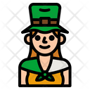 پیش‌نمایش فایل irish-woman-4028255 از پک روز سنت پاتریک