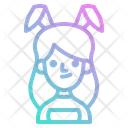پیش‌نمایش فایل bunny-girl-4298747 از پک مهمانی هالووین