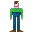پیش‌نمایش فایل happy-man-5513299 از پک شخصیت