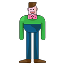 پیش‌نمایش فایل man-wearing-bow-tie-5513298 از پک شخصیت
