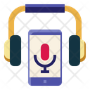 پیش‌نمایش فایل listening-3569268 از پک پادکست و چت صوتی