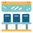 پیش‌نمایش فایل seats-6984597 از پک ایستگاه قطار