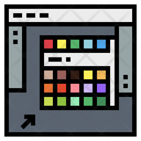 پیش‌نمایش فایل palette-7000853 از پک چاپ