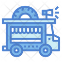 پیش‌نمایش فایل doughnut-truck-7037526 از پک کامیون غذا