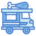 پیش‌نمایش فایل fried-chicken-truck-7037533 از پک کامیون غذا