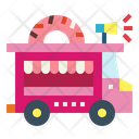 پیش‌نمایش فایل doughnut-truck-7037490 از پک کامیون غذا