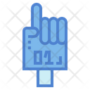 پیش‌نمایش فایل foam-hand-7038152 از پک تشویق‌کننده ورزشی