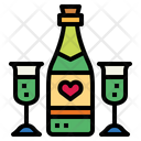 پیش‌نمایش فایل champagne-7055678 از پک عشق و ولنتاین