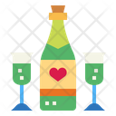 پیش‌نمایش فایل champagne-7055789 از پک عشق و ولنتاین