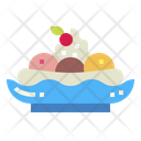 پیش‌نمایش فایل banana-split-7072321 از پک بستنی