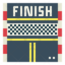 پیش‌نمایش فایل finish-line-7075399 از پک Karting