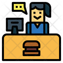 پیش‌نمایش فایل cashier-7078459 از پک Hamburger