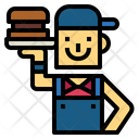 پیش‌نمایش فایل waiter-7078490 از پک Hamburger