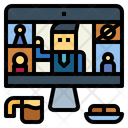 پیش‌نمایش فایل online-meeting-7085842 از پک فاصله‌گذاری اجتماعی