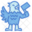 پیش‌نمایش فایل eagle-holding-flag-7105224 از پک Eagle
