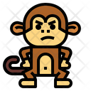 پیش‌نمایش فایل angry-monkey-7105400 از پک میمون