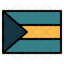 پیش‌نمایش فایل bahamas-flag-7116033 از پک Flags 2