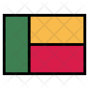 پیش‌نمایش فایل benin-flag-7116035 از پک Flags 2
