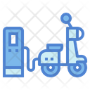 پیش‌نمایش فایل scooter-charging-7147818 از پک EV Charger Station