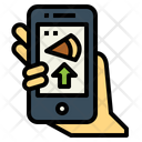 پیش‌نمایش فایل smartphone-7148164 از پک Pizza تحویل مرد