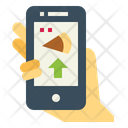 پیش‌نمایش فایل smartphone-7148236 از پک Pizza تحویل مرد