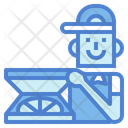 پیش‌نمایش فایل delivery-man-7148237 از پک Pizza تحویل مرد