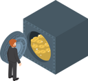 پیش‌نمایش فایل saving-money-5374777 از پک کسب‌وکار ایزومتریک
