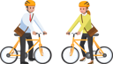 پیش‌نمایش فایل business-employee-commuting-via-bicycle-5397206 از پک کسب و کار