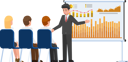 پیش‌نمایش فایل businessman-presenting-marketing-data-on-presentation-board-5397212 از پک کسب و کار