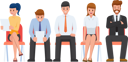 پیش‌نمایش فایل employee-waiting-for-interview-5397204 از پک کسب و کار