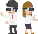 پیش‌نمایش فایل business-people-using-vr-technology-5371729 از پک امور مالی کسب‌وکار و فناوری