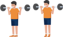 پیش‌نمایش فایل standing-barbell-calf-raise-5422313 از پک مجموعه ورزش و تمرین ۱