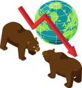 پیش‌نمایش فایل bearish-stock-market-condition-5436652 از پک مجموعه مفهوم کسب‌وکار ایزومتریک