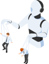 پیش‌نمایش فایل ai-robot-controlling-businessman-5524257 از پک فعالیت‌های کسب‌وکار