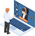 پیش‌نمایش فایل online-customer-service-5524254 از پک فعالیت‌های کسب‌وکار