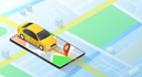 پیش‌نمایش فایل mobile-gps-5558716 از پک کسب‌وکار ایزومتریک