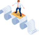 پیش‌نمایش فایل businessman-surfing-on-shopping-receipt-5567676 از پک فعالیت‌های کسب‌وکار