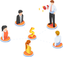 پیش‌نمایش فایل referral-marketing-network-5567675 از پک فعالیت‌های کسب‌وکار