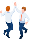 پیش‌نمایش فایل business-success-celebration-5565427 از پک کسب‌وکار ایزومتریک