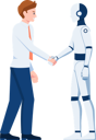 پیش‌نمایش فایل businessman-shaking-hand-with-ai-robot-5581624 از پک کسب و کار و مالی