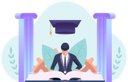 پیش‌نمایش فایل businessman-getting-education-degree-5618167 از پک موفقیت کسب وکار