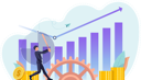 پیش‌نمایش فایل businessman-increase-business-profit-5618169 از پک موفقیت کسب وکار