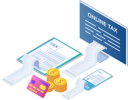 پیش‌نمایش فایل online-tax-payment-5611711 از پک متفرقه کسب‌وکار