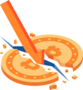 پیش‌نمایش فایل bitcoin-crisis-5690703 از پک مجموعه مفهوم کسب‌وکار ایزومتریک