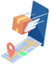 پیش‌نمایش فایل fast-and-safe-delivery-services-5690696 از پک مجموعه مفهوم کسب‌وکار ایزومتریک