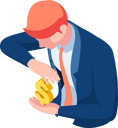 پیش‌نمایش فایل money-protection-5690707 از پک مجموعه مفهوم کسب‌وکار ایزومتریک