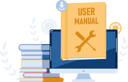 پیش‌نمایش فایل user-manual-guide-book-5706799 از پک کسب و کار و مالی