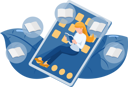 پیش‌نمایش فایل woman-read-book-and-relaxing-over-digital-tablet-electronics-book-or-e-book-and-online-library-concept-5706805 از پک کسب و کار و مالی