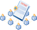 پیش‌نمایش فایل blockchain-smart-contract-5695133 از پک فعالیت‌های کسب‌وکار