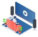 پیش‌نمایش فایل online-video-streaming-5695130 از پک فعالیت‌های کسب‌وکار